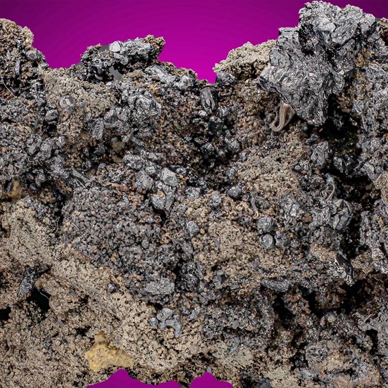 Acanthite-NIederschlema | Schlema | Erzgebirge | Saxony | Germany